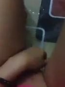 Asian teen squirts on periscope